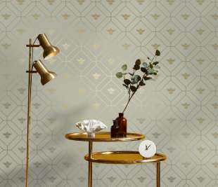 13080-Honeycomb-Bee-Green-Room1