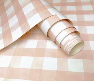 13292___Watercolour___gingham___Soft___Coral___rollshot