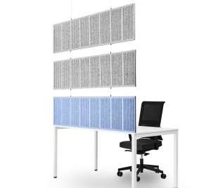 CELL_panel sufitowy pionowy typu kurtyna CECK-3-4_skos