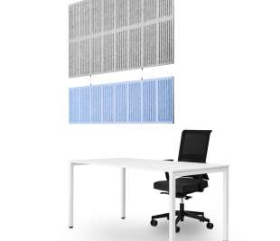 CELL_panel sufitowy pionowy typu kurtyna CECK-2-8_4_skos