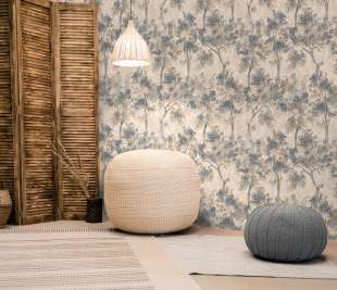 99501 Tipu Tree bead Indigo Blue Roomshot