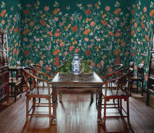 99511 Imperial Gardens Teal Roomshot