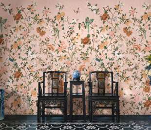 99513 Imperial Gardens Pink Roomshot