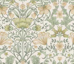 13392-Vintage-Floral-cream-ochre