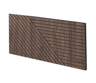 Panel frezowny, 600x300 SEGOVIA Fornir Orzech_web