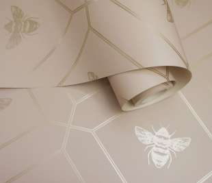 13083-Honeycomb-Bee-Pink-Roll