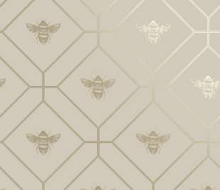 13082-Honeycomb-Bee-Taupe-Shiny-Product_web