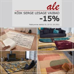 Kõik Serge Lesage vaibad -15%