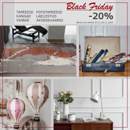 Must Reede! Kõik kaubad -20%!