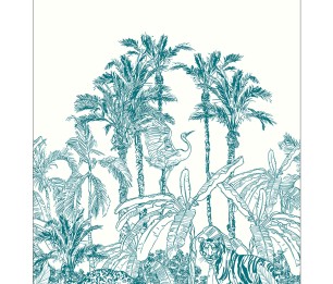 XL panel La Jungle Enchantee BFM 102436060