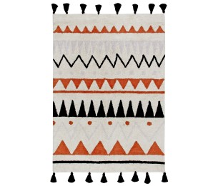 Washable rug Azteca Natural Terracota