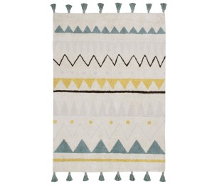 Washable rug Azteca Vintage Blue