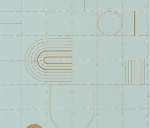 Wallpaper Golden Curves ONB 102706027