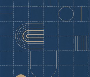 Wallpaper Golden Curves ONB 102706221