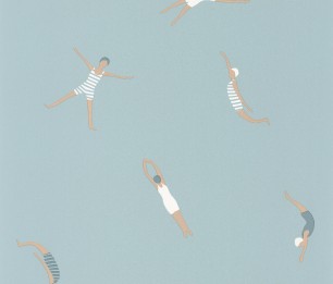 Wallpaper Funny Swim ONB 102696049