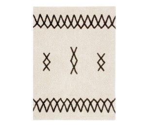 Washable rug Atlas Black