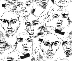 Mural Fala Bozetto R18272