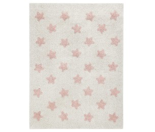 Washable rug Stars Vintage Nude
