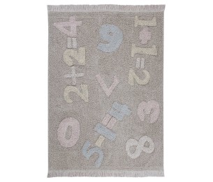 Washable rug Baby Numbers