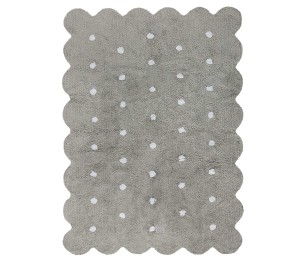 Washable rug Biscuit Grey