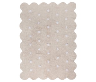 Washable rug Biscuit Beige