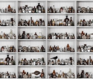 Mural Cabinet of Curios R14182