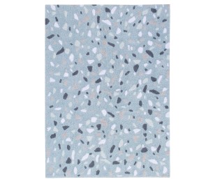 Washable rug Terrazzo Aquamarine