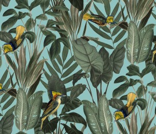 Mural Yellow Bird R15731