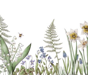 Mural Bumblebee R18640