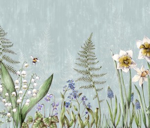 Mural Bumblebee R18643