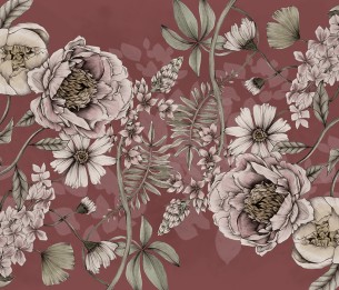 Mural Spring Flower R18647