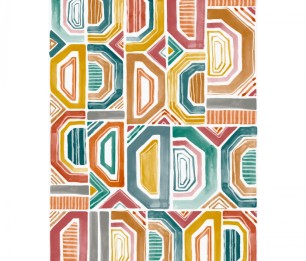 Wall panel Bogolan 75194090