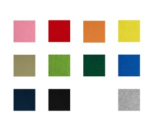 Wall Panel Flatline SQ mini, different colors