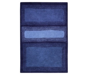 Washable rug Water Alaska Blue