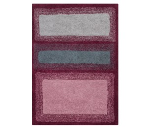 Washable rug Water Savannah Red