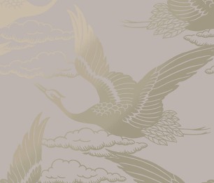 Обои Metallic Cranes 13430