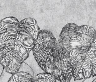 Mural Monstera Twin 26977