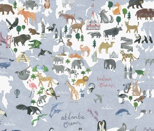 Wallpaper Animal Maps 13250