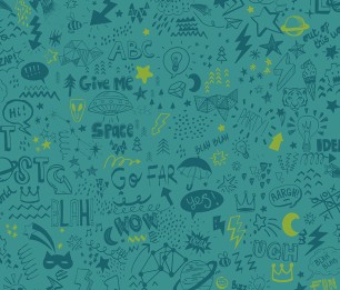 Tapeet Doodle 13341