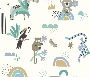 Tapeet Abstract Animals 13352