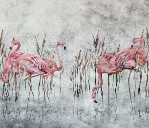 Fototapeet Fenicottero 375342101