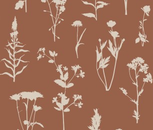 Wallpaper Vintage Flower 158-139396
