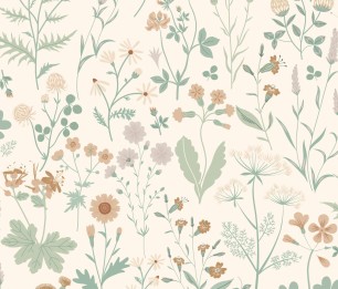 Wallpaper Vintage Flower 158-139481
