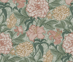 Wallpaper Vintage Flower 158-139378