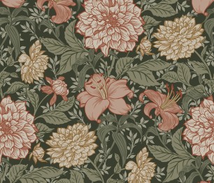 Wallpaper Vintage Flower 158-139381