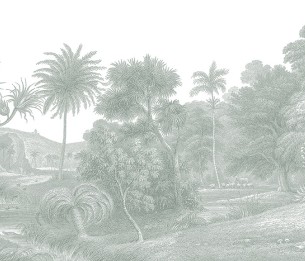 Mural Jungle Land R14613