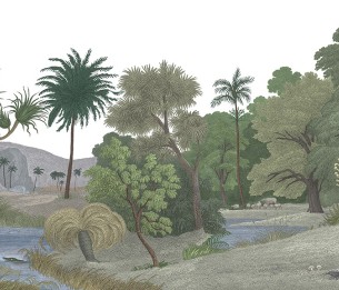 Mural Jungle Land R14614