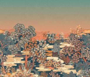 Fototapeet Tokushima Garden 296517