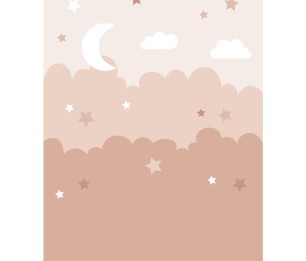 Fototapeet XL Clouds and Stars 159249