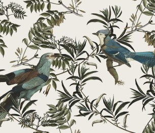 Valokuvatapetti Birds in Garden Ecri